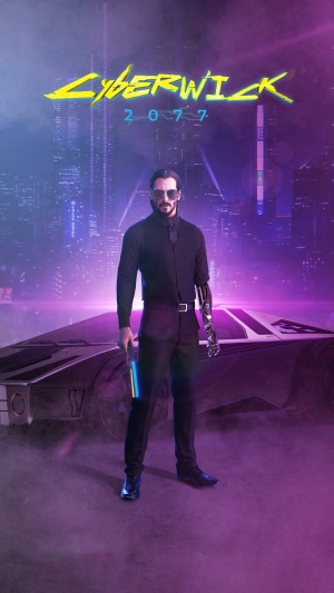 Johnny Silverhand from Cyberpunk 2077