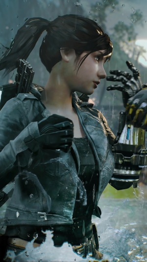 Female soldier from Bright Memory