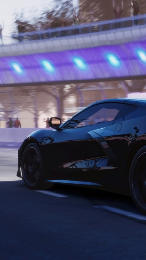 Black Sports Car in Project CARS 3
