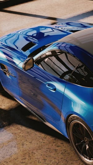 Blue Sports Car in Project CARS 3