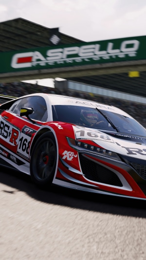 Acura NSX GT3 race car in Project CARS 3