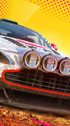 Dirt 5 Rally Car with Racing Lights