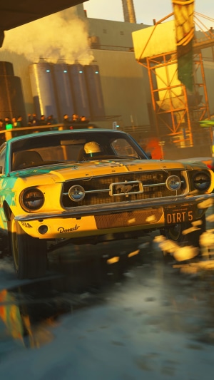 Dirt 5 Ford Mustang racing game