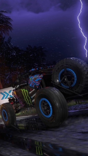Monster Energy Off-Road Truck in Dirt 5
