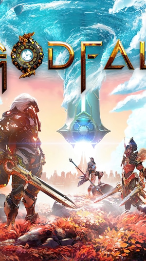 Godfall video game cover art