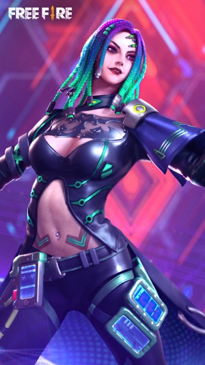 Woman from Garena Free Fire