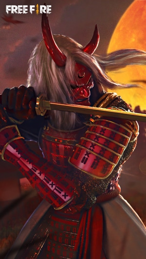 Free Fire Samurai with Katana