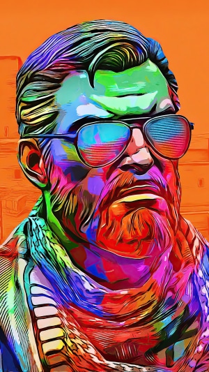 Man with sunglasses from CS:GO