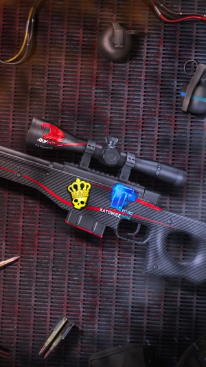 CSGO AWP Sniper Rifle with Katowice 2014 Sticker