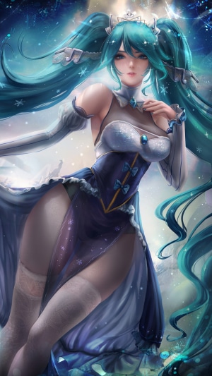 Sona from League of Legends Artwork