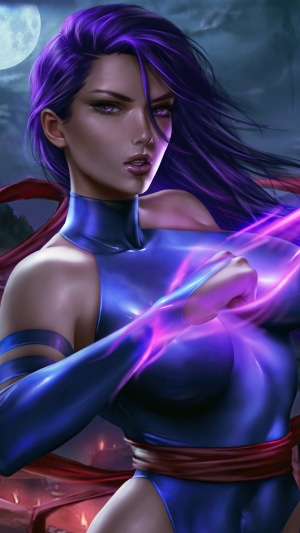 Psylocke from Marvel Comics