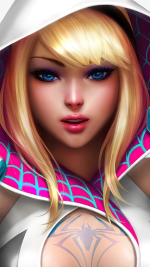 Spider-Gwen from Marvel Comics
