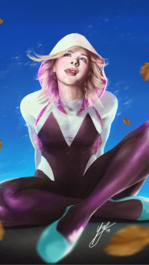 Spider-Gwen from Marvel Comics