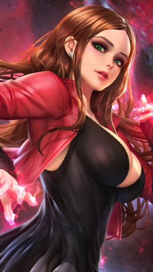 Scarlet Witch from Marvel Comics Artwork