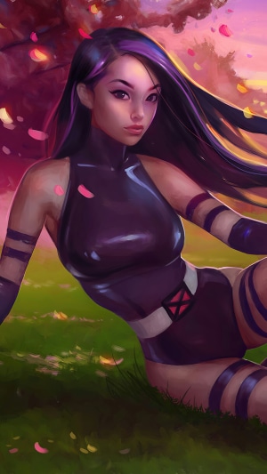 Psylocke from Marvel Comics