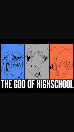 The God of High School anime characters