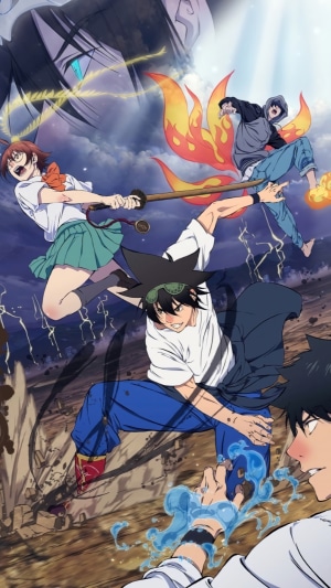 The God of High School characters in battle