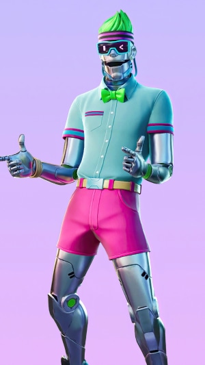 Robot character from Fortnite Battle Royale