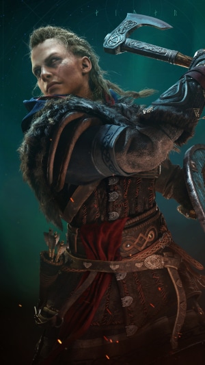 Eivor from Assassin's Creed Valhalla with Axe