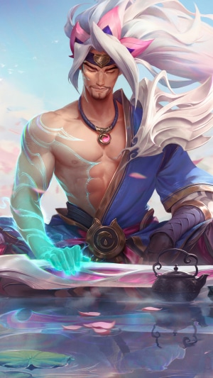 Spirit Blossom Yasuo from League of Legends