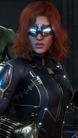 Black Widow from Marvel's Avengers video game