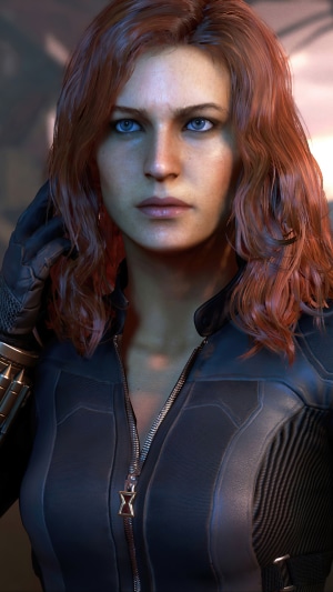 Black Widow from Marvel's Avengers Video Game
