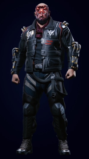 Royce from Cyberpunk 2077