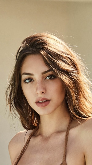 Celine Farach, model