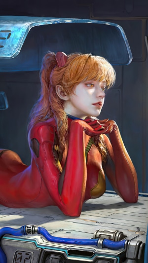 Asuka Langley Soryu from Evangelion