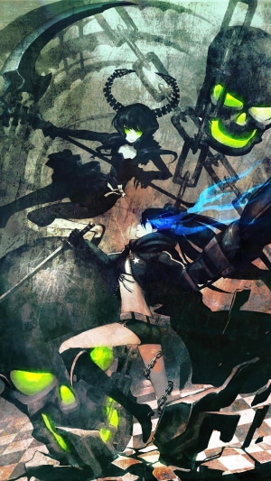 Dead Master and Black Rock Shooter from Black Rock Shooter