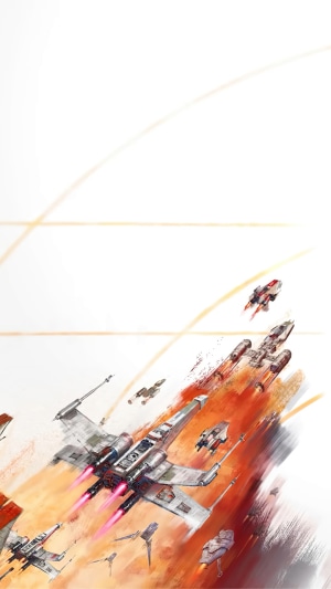 Star Wars Squadrons starships in battle