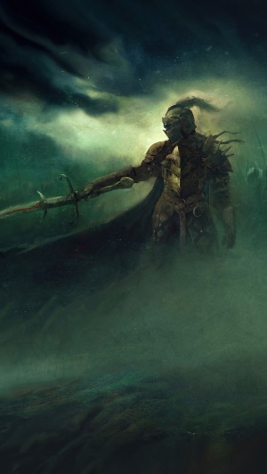 Knight with sword in For Honor