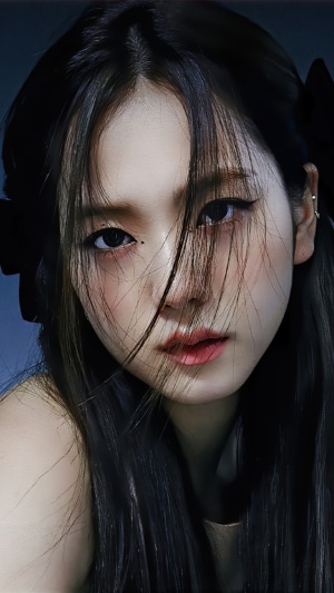 Jisoo from BLACKPINK Close-Up Portrait