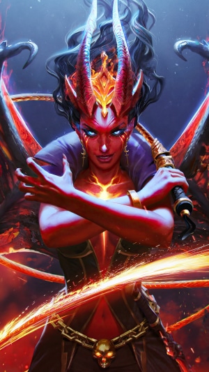 Queen of Pain from Dota 2