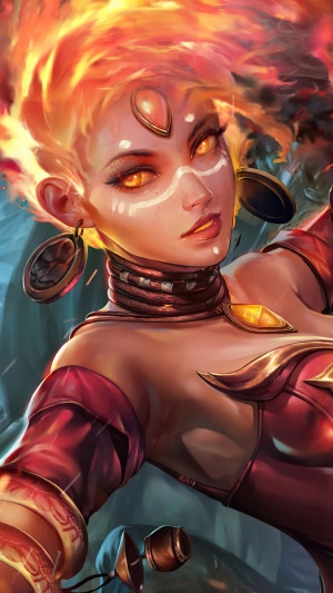 Lina from Dota 2