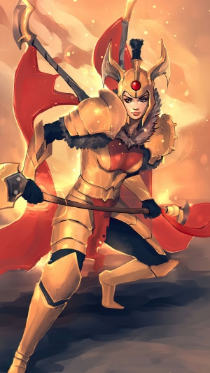 Legion Commander from Dota 2