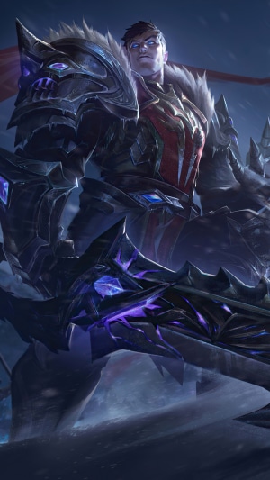 Garen from League of Legends, Dreadknight skin