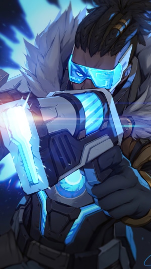 Lucian from League of Legends Pulsefire skin