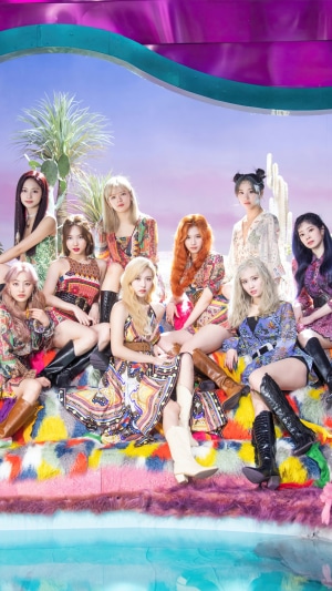 TWICE Kpop Girl Group Portrait