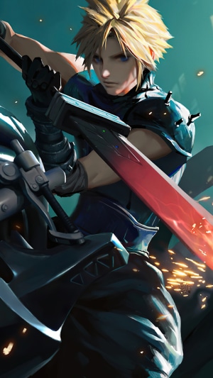 Cloud Strife from Final Fantasy VII Remake