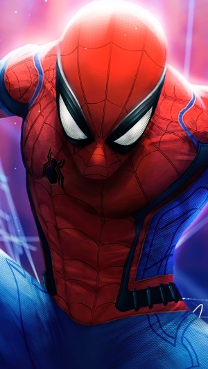 Spider-Man in Action Pose