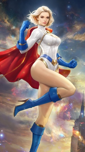 Power Girl from DC Comics