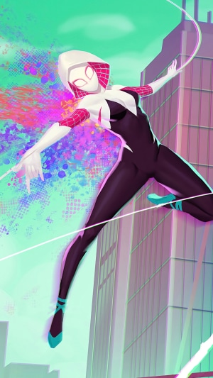 Spider-Gwen from Marvel Comics