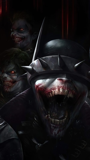 The Batman Who Laughs and other Jokers from DC Comics