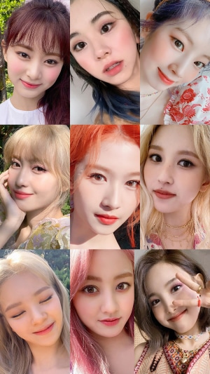 TWICE Kpop Girls Collage