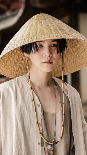 Suga as Agust D in Daechwita