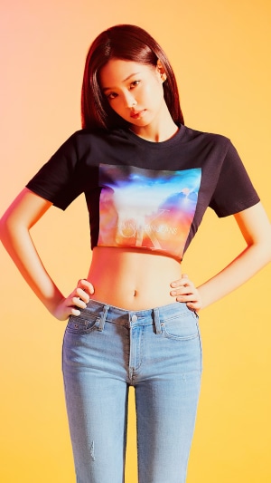 Jennie Kim from BLACKPINK in Calvin Klein photoshoot