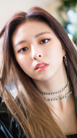 Yuna from ITZY Close-Up Portrait