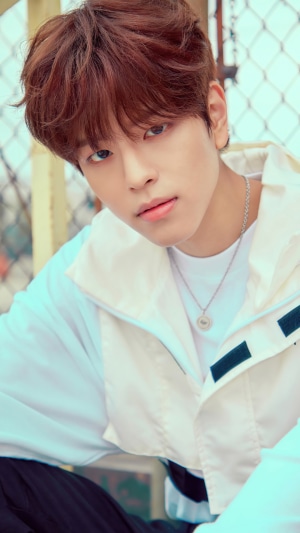 Stray Kids Seungmin Close-Up Portrait