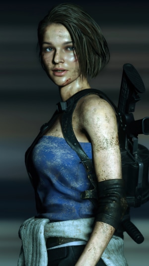 Jill Valentine, Resident Evil 3, Video Game HD Phone Wallpaper | Rare ...